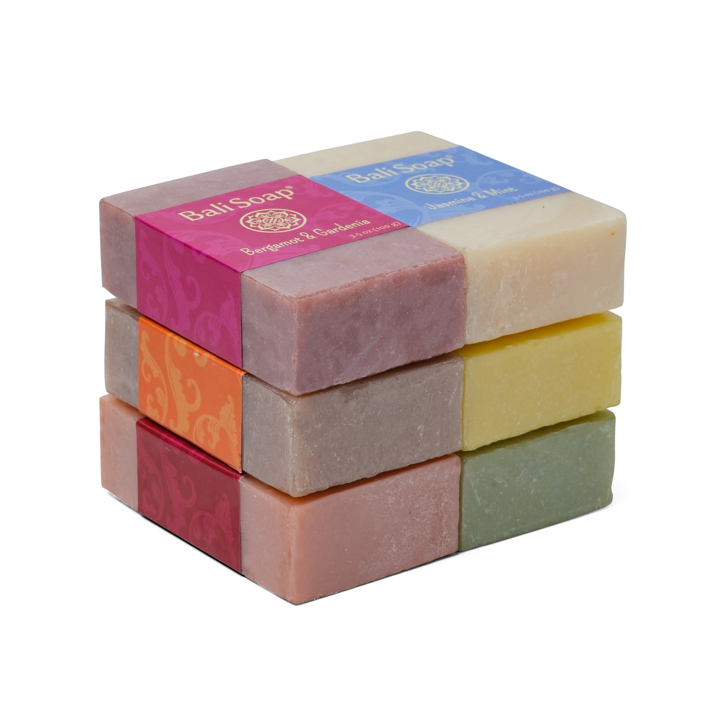 PACKAGE CONTENT 6 SOAP BAR - FEMININE COLLECTION
