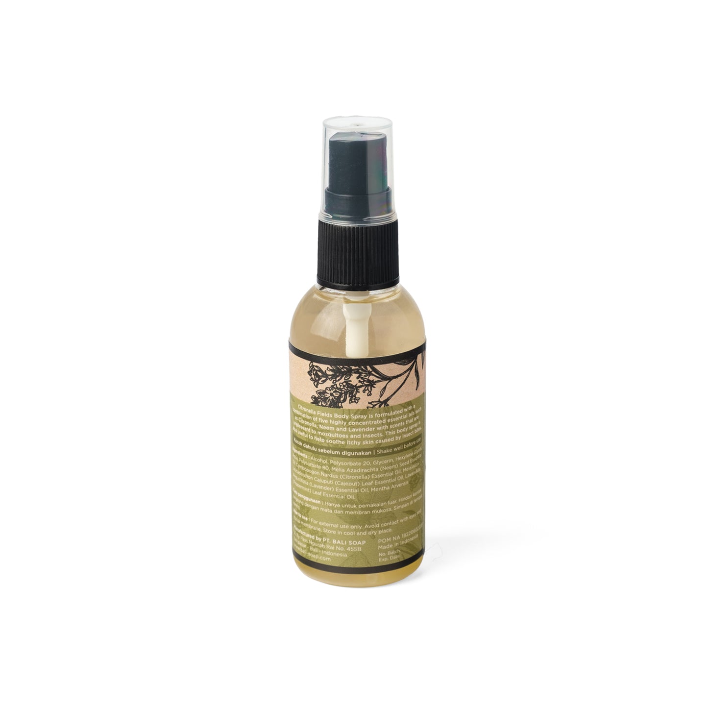 Bali Soap - Citronella - Body Spray 60ml