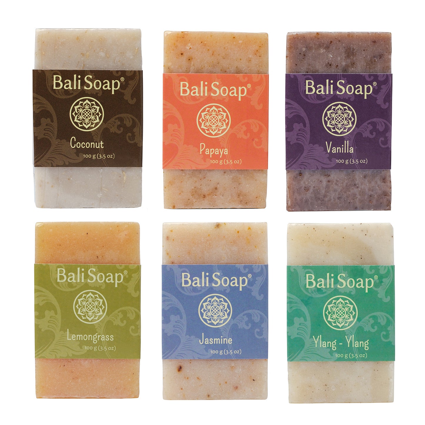 SOAP BAR GREEN COLLECTION - MIX 6